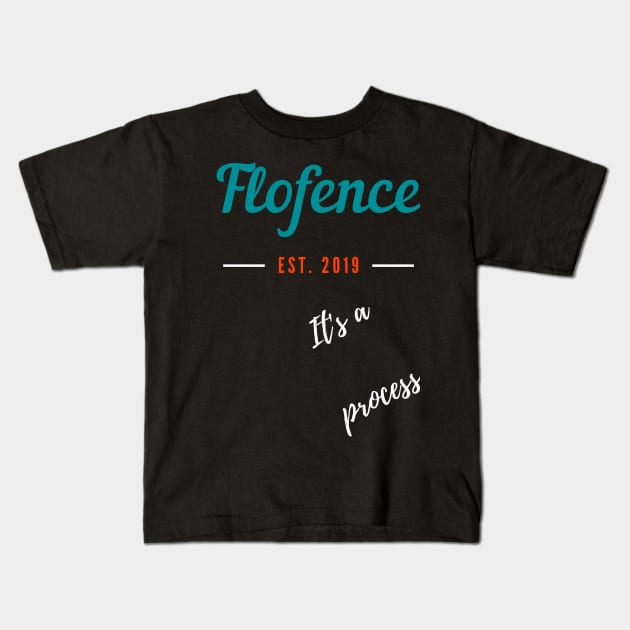 Its a process offense and defense we call it Flofense Kids T-Shirt by Car Boot Tees